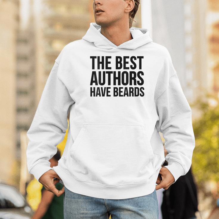 Book Author The Best Authors Have Beards Men Hoodie