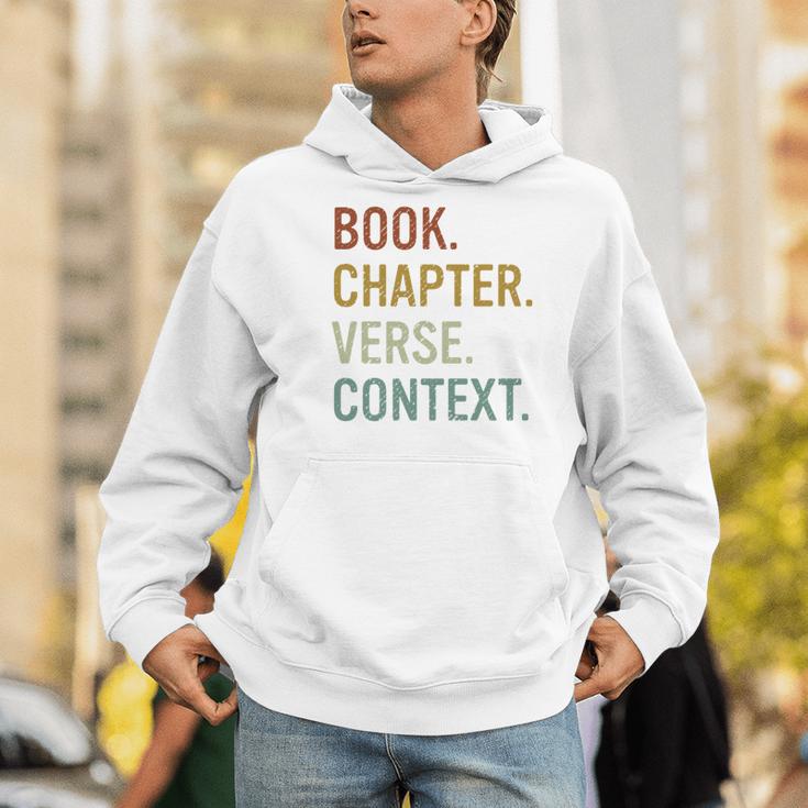 Book Chapter Verse Christian Bible Reformed Theology Men Hoodie