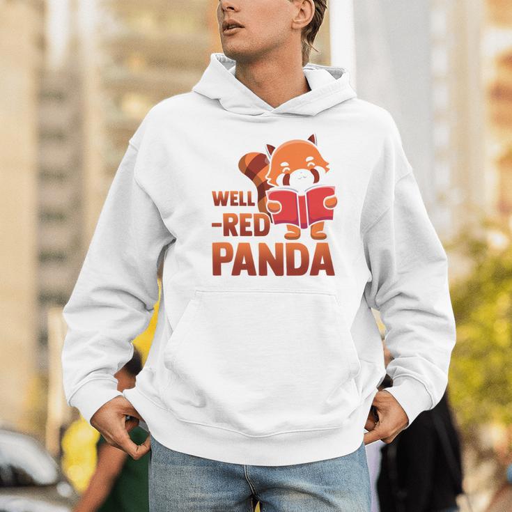 Book Nerd Well Red Panda Cute Bear Book Nerd Zookeeper Men Hoodie Book Nerd Well Red Panda Cute Bear Book Nerd Zookeeper Men Hoodie