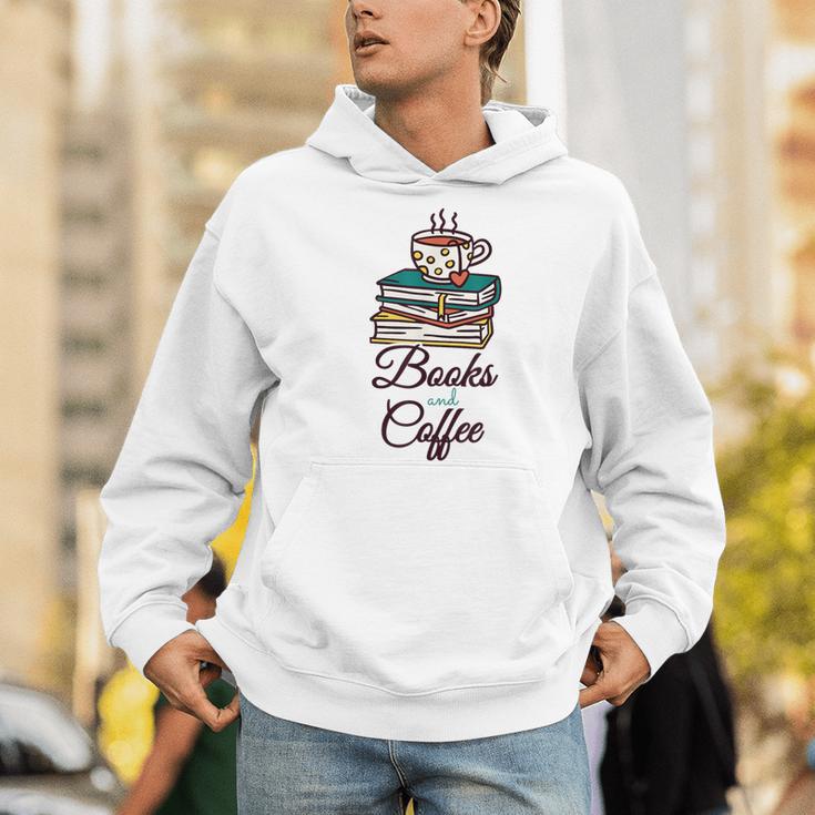 Books And Coffee Men Hoodie