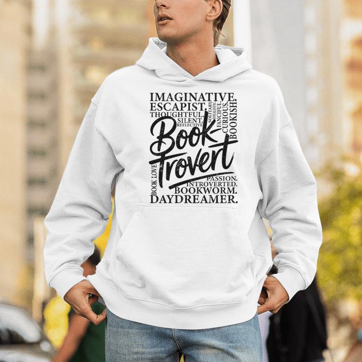 Booktrovert Reader Introvert Book Lover Premium Tri-Blend Men Hoodie Booktrovert Reader Introvert Book Lover Premium Tri-Blend Men Hoodie