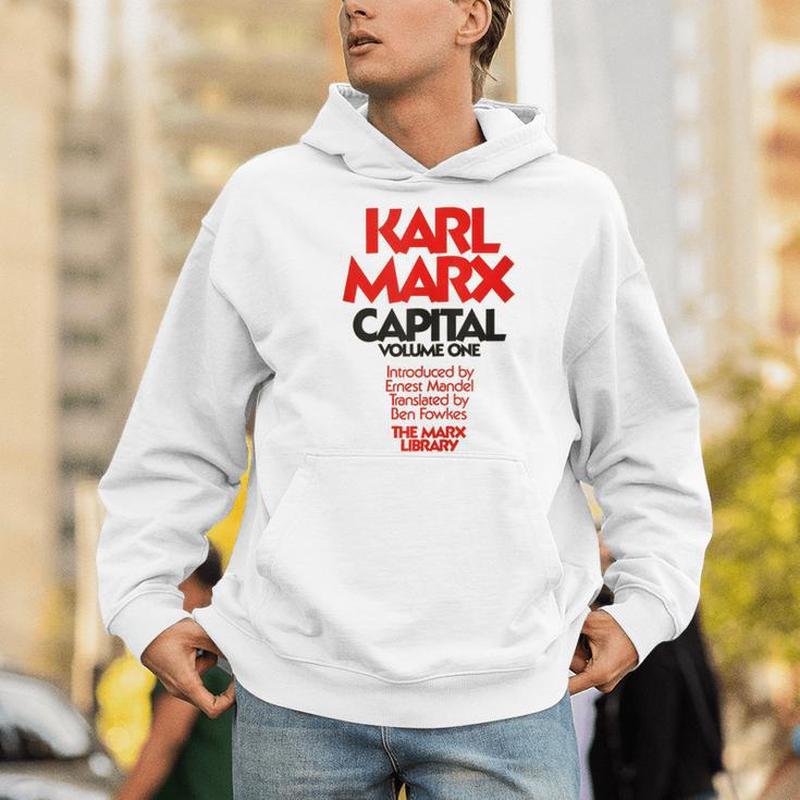 Capital Karl Marx Vintage Book Cover Men Hoodie