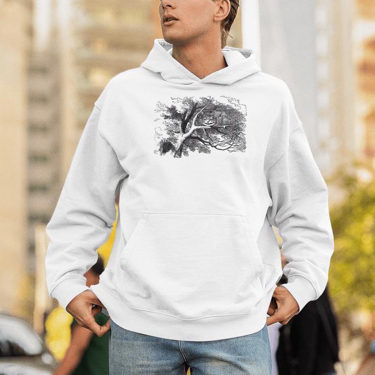 Cheshire Cat Alice In Wonderland Classic Book Premium Tri-Blend Men Hoodie