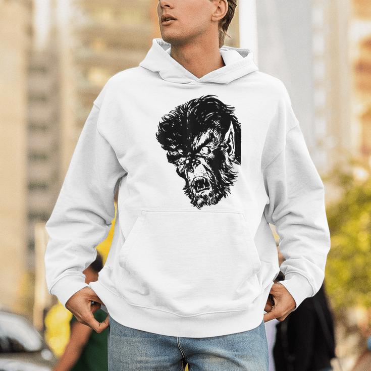 Classic Monster Horror Comic Book Horror Movie Werewolf Men Hoodie Classic Monster Horror Comic Book Horror Movie Werewolf Men Hoodie