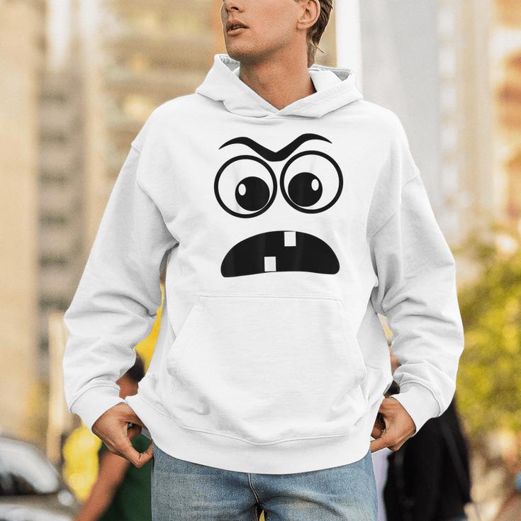 Creepy Face Carrot Halloween Book Character Costume Men Hoodie Creepy Face Carrot Halloween Book Character Costume Men Hoodie