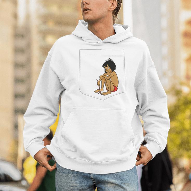 Disney The Jungle Book Mowgli Pocket Men Hoodie