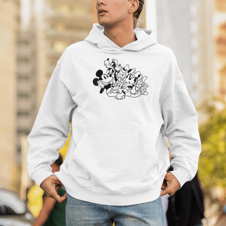 Disney Mickey And Friends Coloring Book Men Hoodie