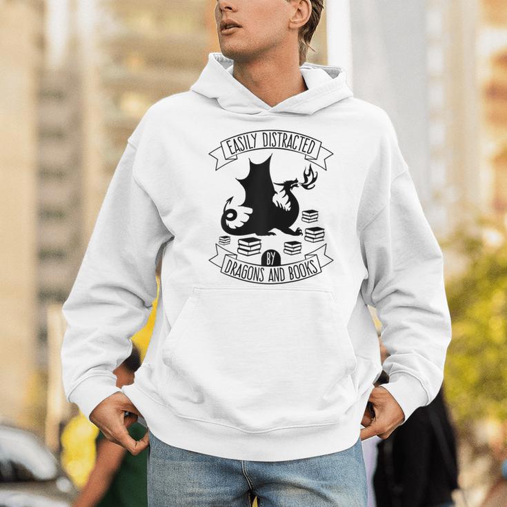 Easily Distracted By Dragons And Books Dragon & Book Raglan Baseball Tee Men Hoodie Easily Distracted By Dragons And Books Dragon & Book Raglan Baseball Tee Men Hoodie