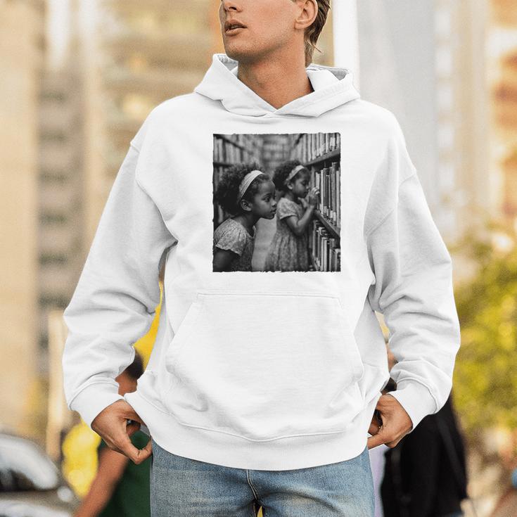 Girls Reading Books Book Lover Afro African Reader Men Hoodie Girls Reading Books Book Lover Afro African Reader Men Hoodie