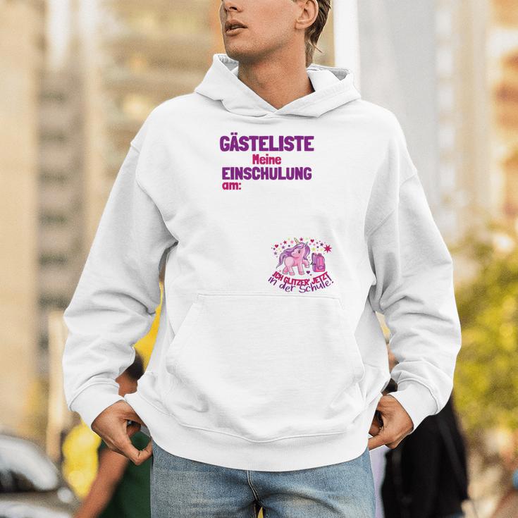 Guest List First Day At School Guest Book First Class Men Hoodie
