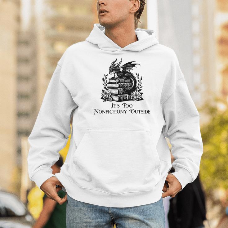 It’s Too Nonfictiony Outside Tee – Fantasy Bookish Men Hoodie It’s Too Nonfictiony Outside Tee – Fantasy Bookish Men Hoodie