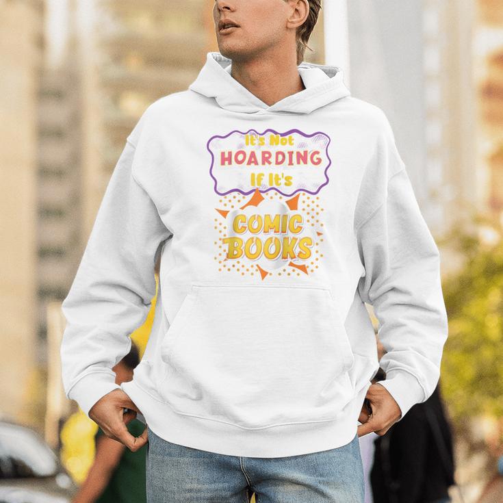 It's Not Hoarding If It's Comic Books Collector Reader Raglan Baseball Tee Men Hoodie