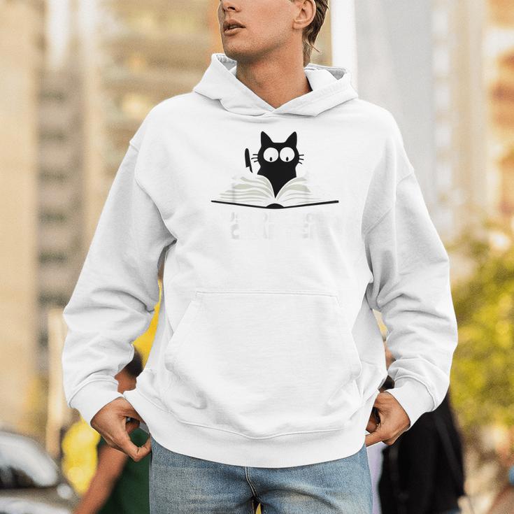 Just One More Chapter Cat Love Cat Book Men Hoodie
