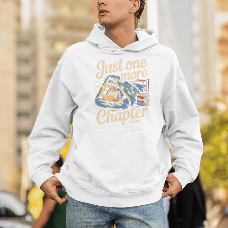 Just One More Chapter Vintage Book Lover Premium Tri-Blend Men Hoodie