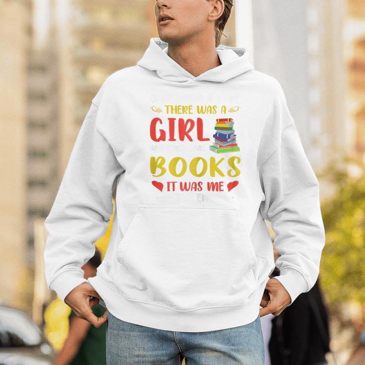 Library Book Lover Once Upon a Time a Girl Loved Books Men Hoodie Library Book Lover Once Upon a Time a Girl Loved Books Men Hoodie