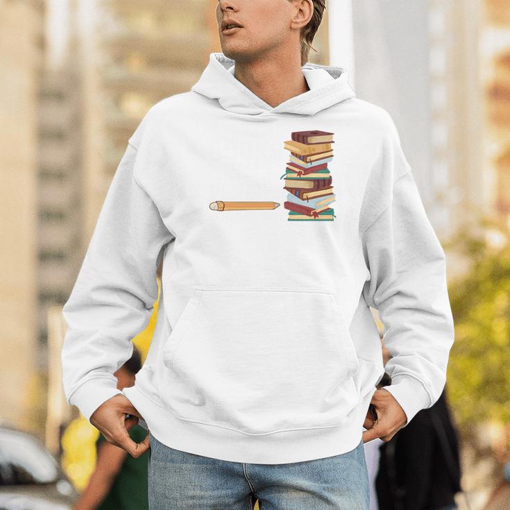 Life Without Books Is Like An Unsharpened Pencil Bookworm Men Hoodie