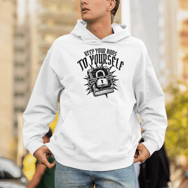 Literary Keep Your Bans Book Lover Anti Censorship Reading Men Hoodie Literary Keep Your Bans Book Lover Anti Censorship Reading Men Hoodie