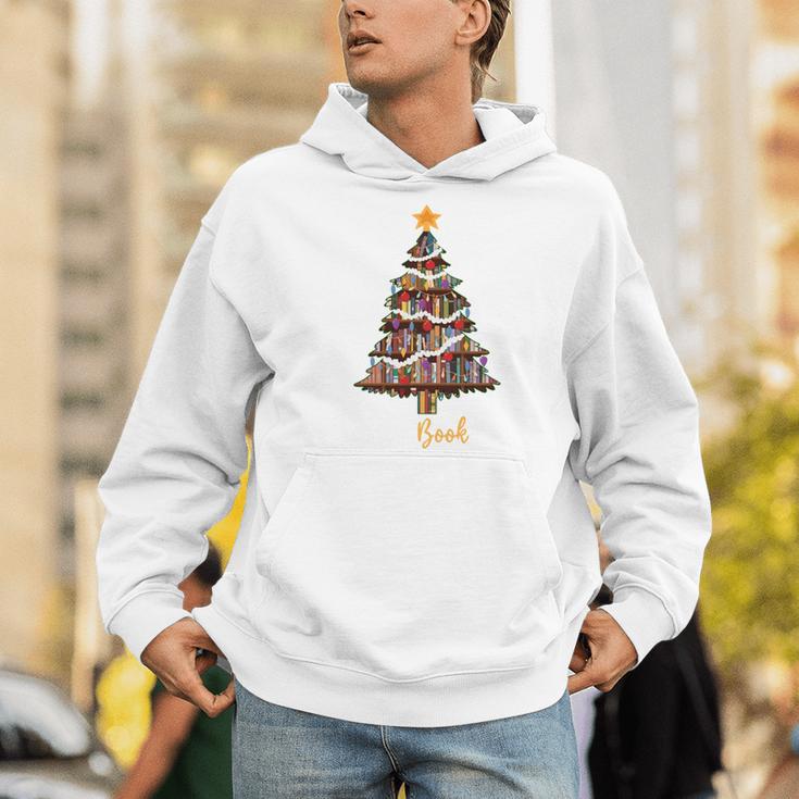 Merry Bookmas Book Reading Lover Library Reader Enthusiast Men Hoodie