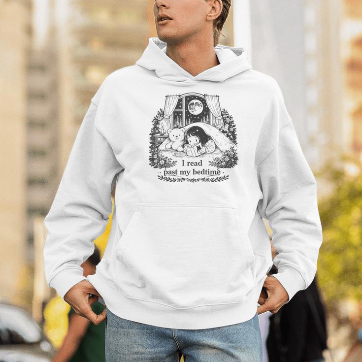 I Read Past My Bedtime Book Lover Bookworm Girl Women Men Hoodie I Read Past My Bedtime Book Lover Bookworm Girl Women Men Hoodie