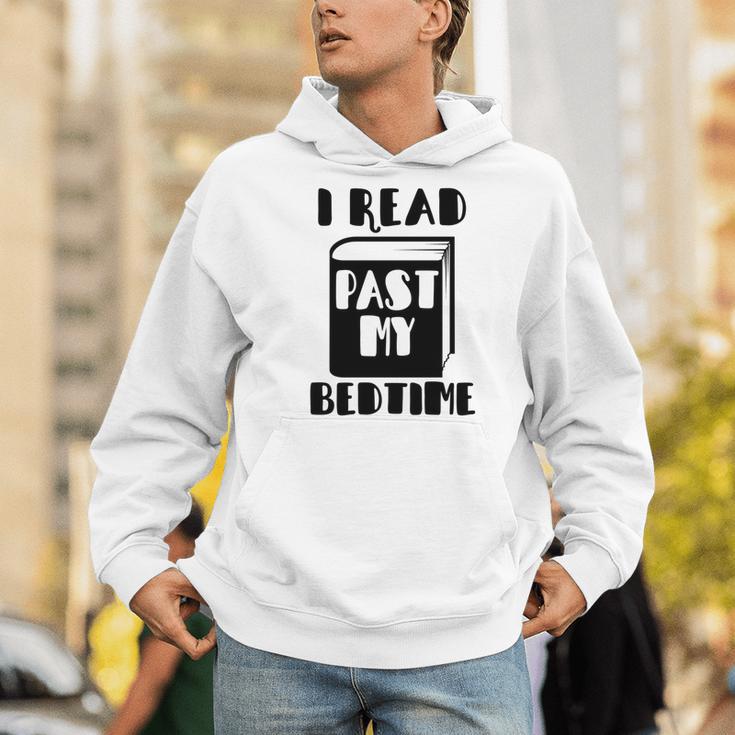 I Read Past My Bedtime Book Reader Men Hoodie