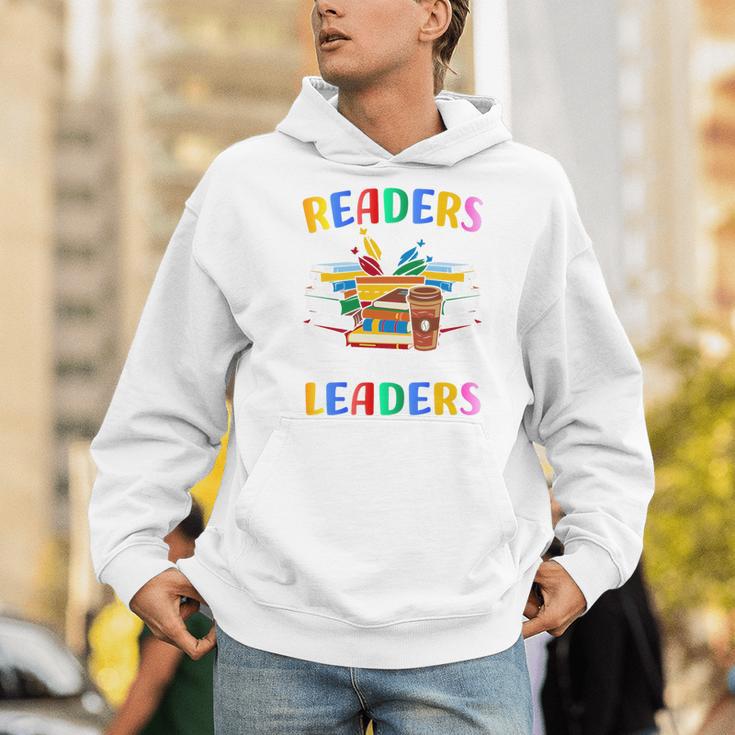 Readers Are Leaders Book Lover Reading Mom Premium Tri-Blend Men Hoodie