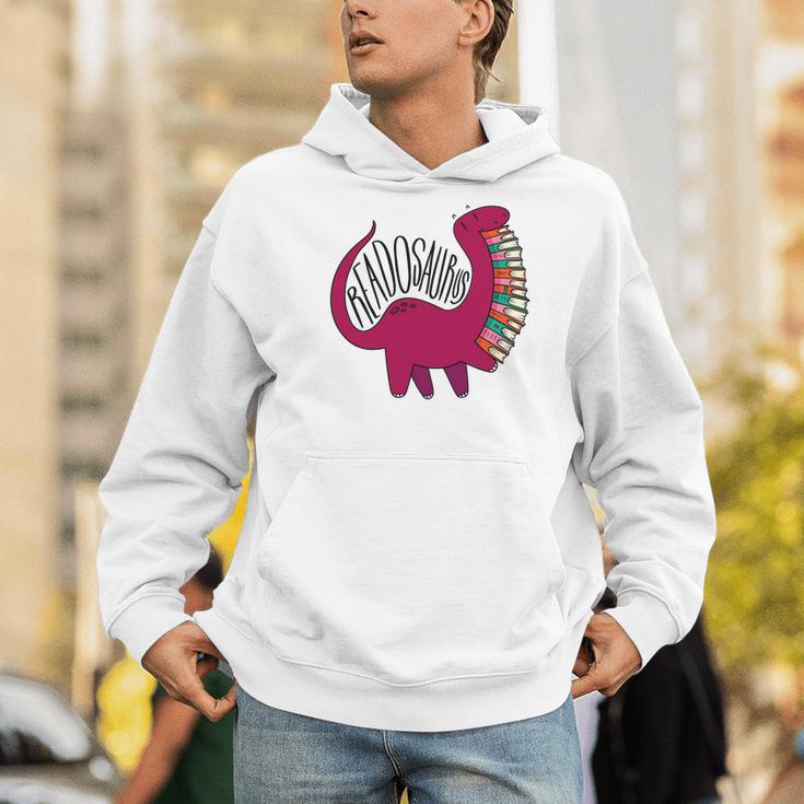 Readosaurus Reading Dinosaur Book Lover Library Studying Men Hoodie Readosaurus Reading Dinosaur Book Lover Library Studying Men Hoodie