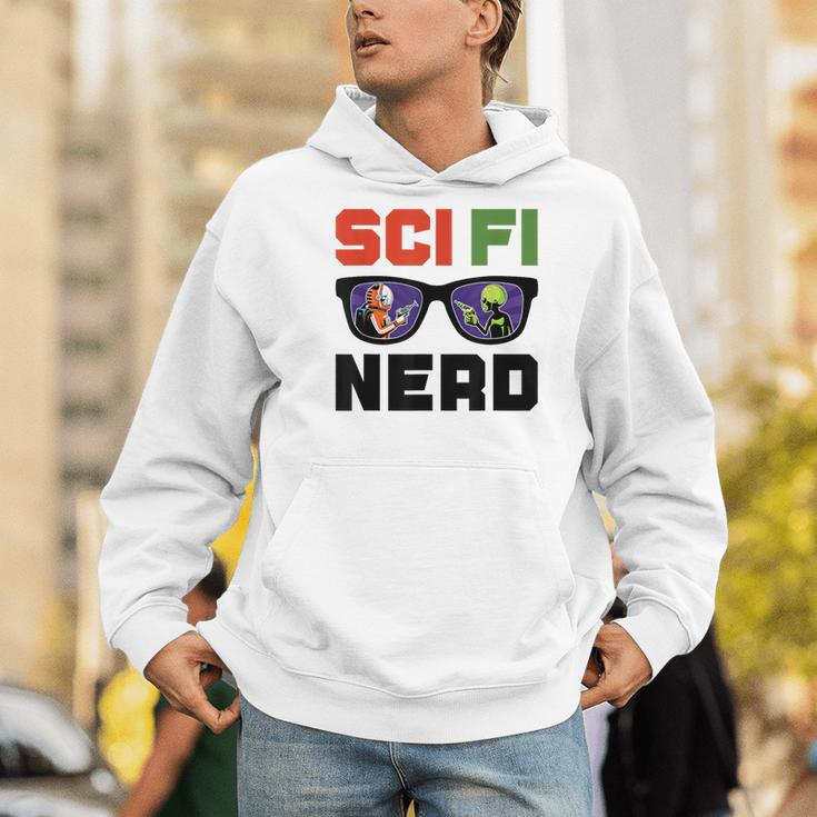 Sci Fi Nerd Science Fiction Book Movie Fan Men Hoodie