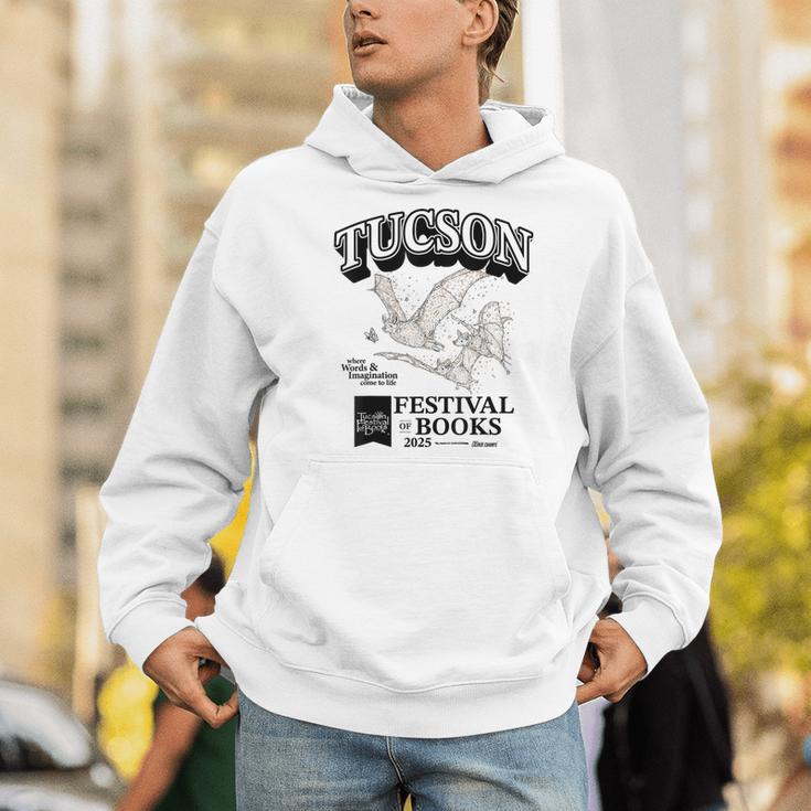 Tucson Festival Of Books Merch TFOB 2025 Criter Bat Men Hoodie