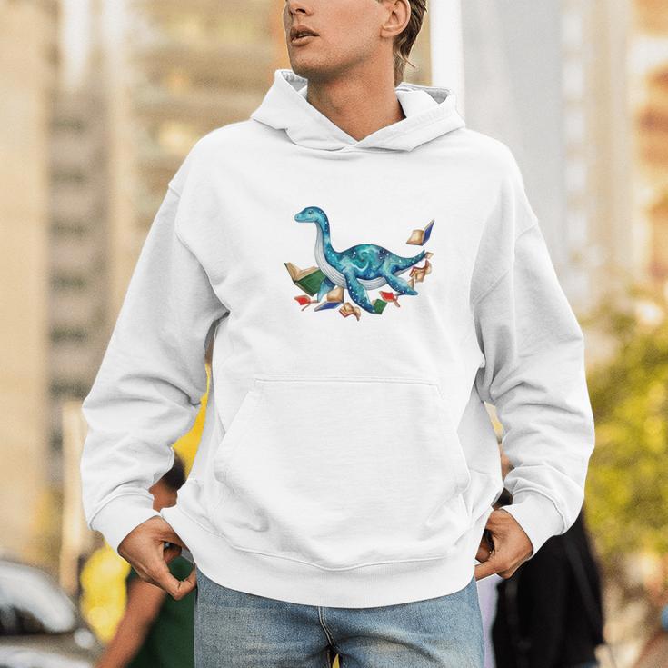 Unearth A Story Summer Reading 2026 Cute Plesiosaurus Book Men Hoodie Unearth A Story Summer Reading 2026 Cute Plesiosaurus Book Men Hoodie