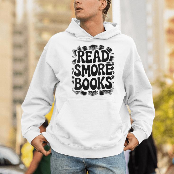 Women's Read Smore Books Camping Reading Men Hoodie Women's Read Smore Books Camping Reading Men Hoodie