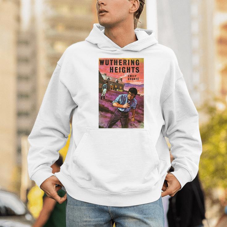Wuthering Heights Emily Bronte Vintage Book Cover Men Hoodie Wuthering Heights Emily Bronte Vintage Book Cover Men Hoodie
