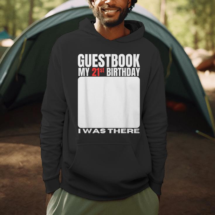 My 21st Birthday Guestbook 21 Years Birthday Party Sign My Men Hoodie My 21st Birthday Guestbook 21 Years Birthday Party Sign My Men Hoodie