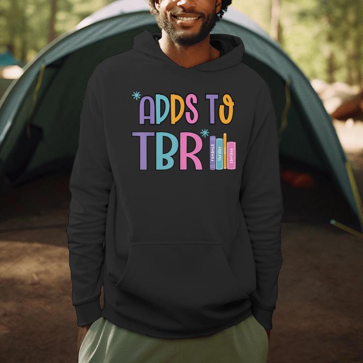 Adds To TBR Book Lover Tee Men Hoodie Adds To TBR Book Lover Tee Men Hoodie