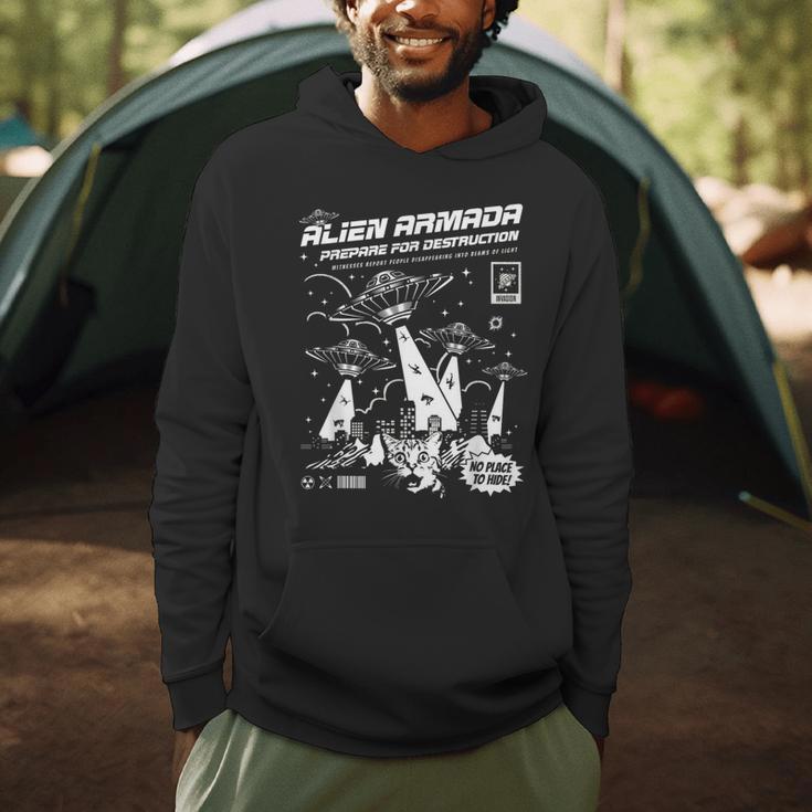 Alien Abduction UFO Lovers Comic Book Style Shirt Men Hoodie Alien Abduction UFO Lovers Comic Book Style Shirt Men Hoodie