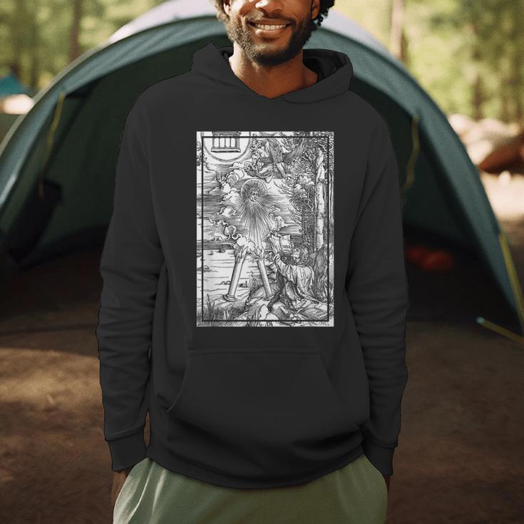 Apocalypse St John Devours The Book 1498 DüRer Angels Men Hoodie