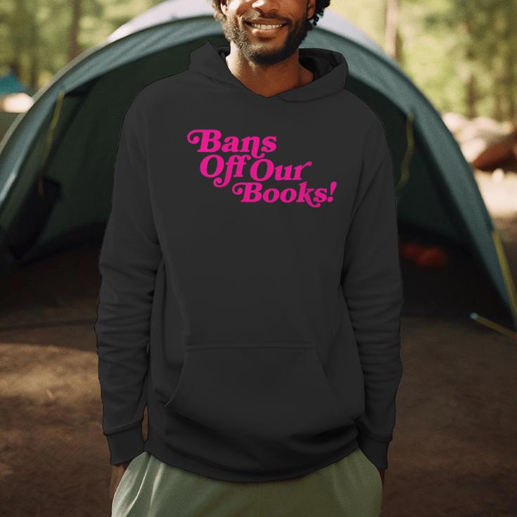 Bans Off Our Books Library Reading Freedom Men Hoodie