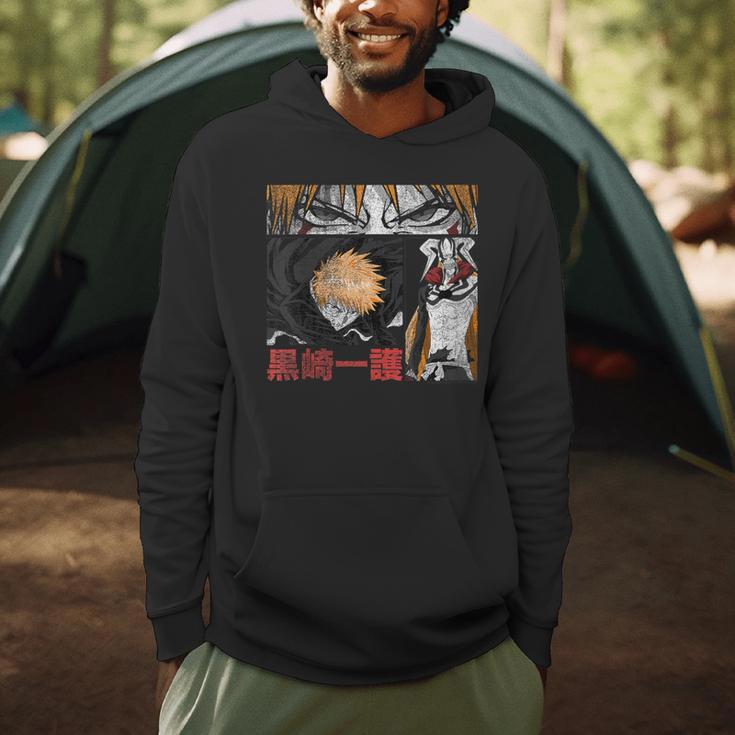 Bleach Graphic Ichigo Comic Book Style Anime Men Hoodie Bleach Graphic Ichigo Comic Book Style Anime Men Hoodie