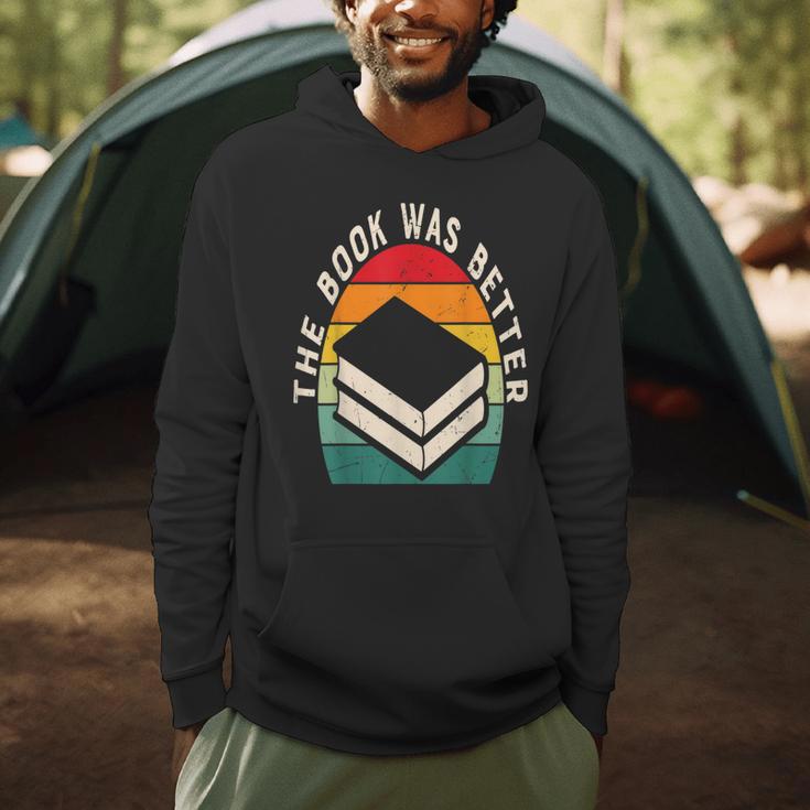 The Book Was Better Book Reading Men Hoodie