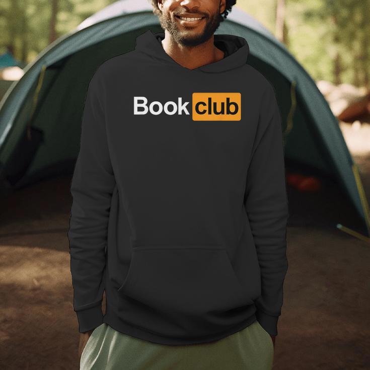 Book Club Logo For Novel Literature Reading Lover Men Hoodie Book Club Logo For Novel Literature Reading Lover Men Hoodie