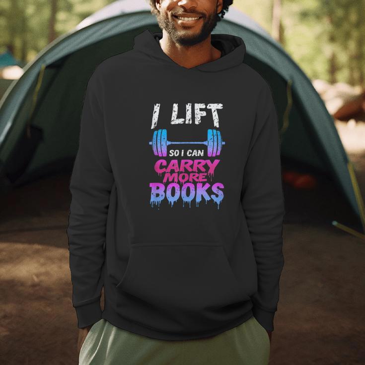 Book Lover Gym Quote I Lift So Can Carry Men Hoodie Book Lover Gym Quote I Lift So Can Carry Men Hoodie