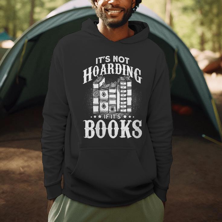 Book Lover It's Not Hording If It's Books Men Hoodie