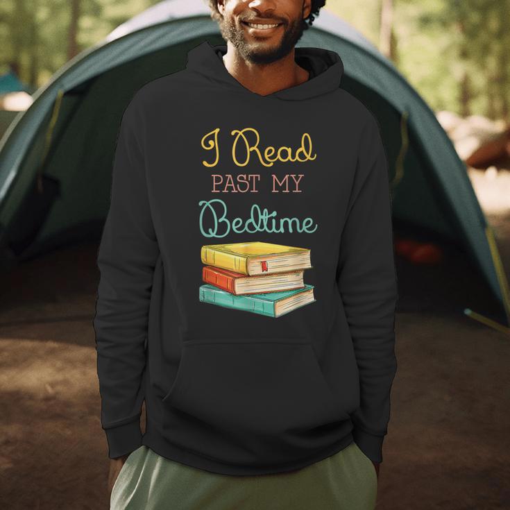 Book Lover I Read Past My Bedtime Men Hoodie