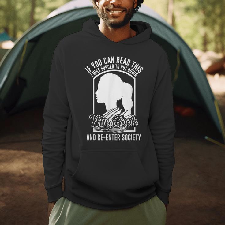 Book Society Library Literature Reading Books Lover Bookworm Men Hoodie