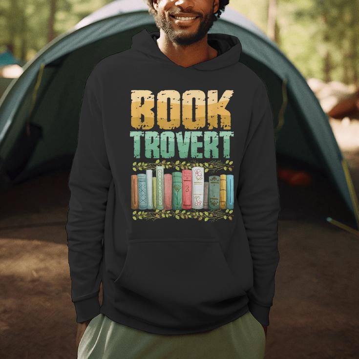 Book Trovert Introvert Reader Men Hoodie Book Trovert Introvert Reader Men Hoodie