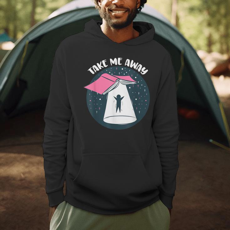 Book UFO Take Me Away Reader Bookaholic Love Books Men Hoodie Book UFO Take Me Away Reader Bookaholic Love Books Men Hoodie