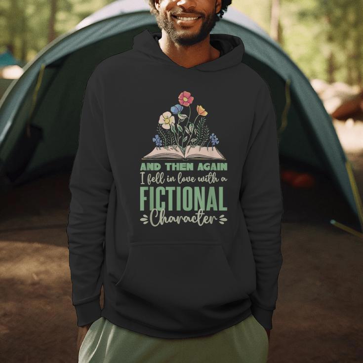 Bookish Fictional Character Book Lover Men Hoodie