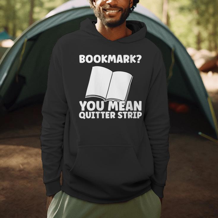 Bookmark Book Reader Men Hoodie