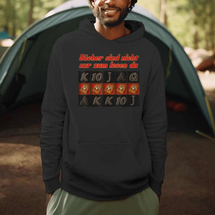 Books Are Not Only For Reading Da Freispiele Spielo Saying Men Hoodie