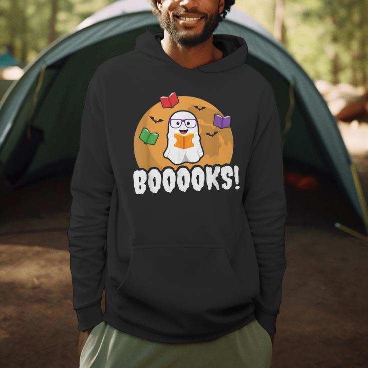 Booooks GhostShirt Boo Read Books Library Men Hoodie