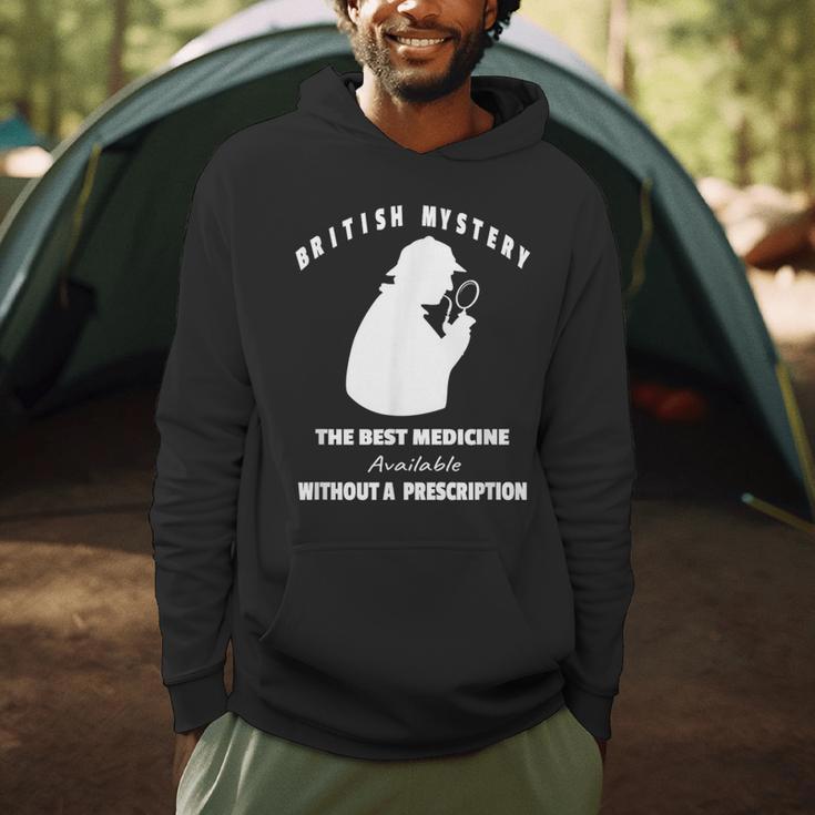 British Mystery Books Reader Crime Suspense Reading Lover Men Hoodie British Mystery Books Reader Crime Suspense Reading Lover Men Hoodie